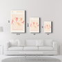 Wallity SPR-1152 Pintura Decorativa de Vidrio Templado 46 x 72 cm